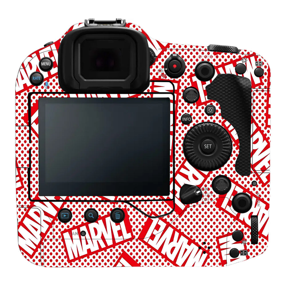 Marvel Comics Canon EOS R3 Camera Skins