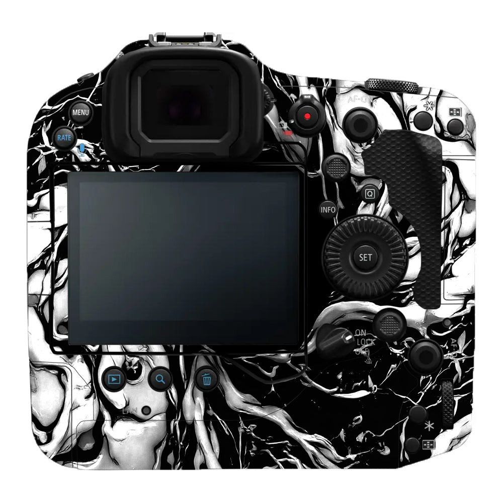 Venom Black Canon EOS R3 Camera Skins