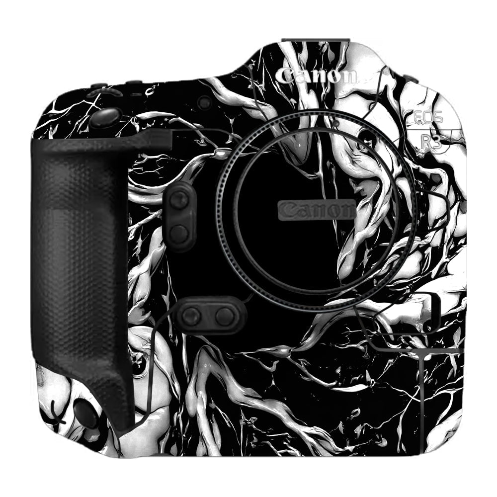 Venom Black Canon EOS R3 Camera Skins