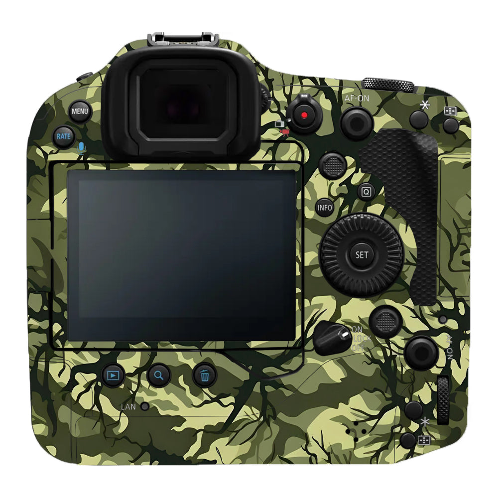 Green Tangled Vines Canon EOS R3 Camera Skins