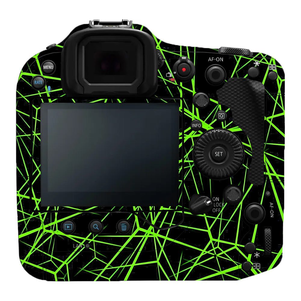 Neon Grid Canon EOS R3 Camera Skins
