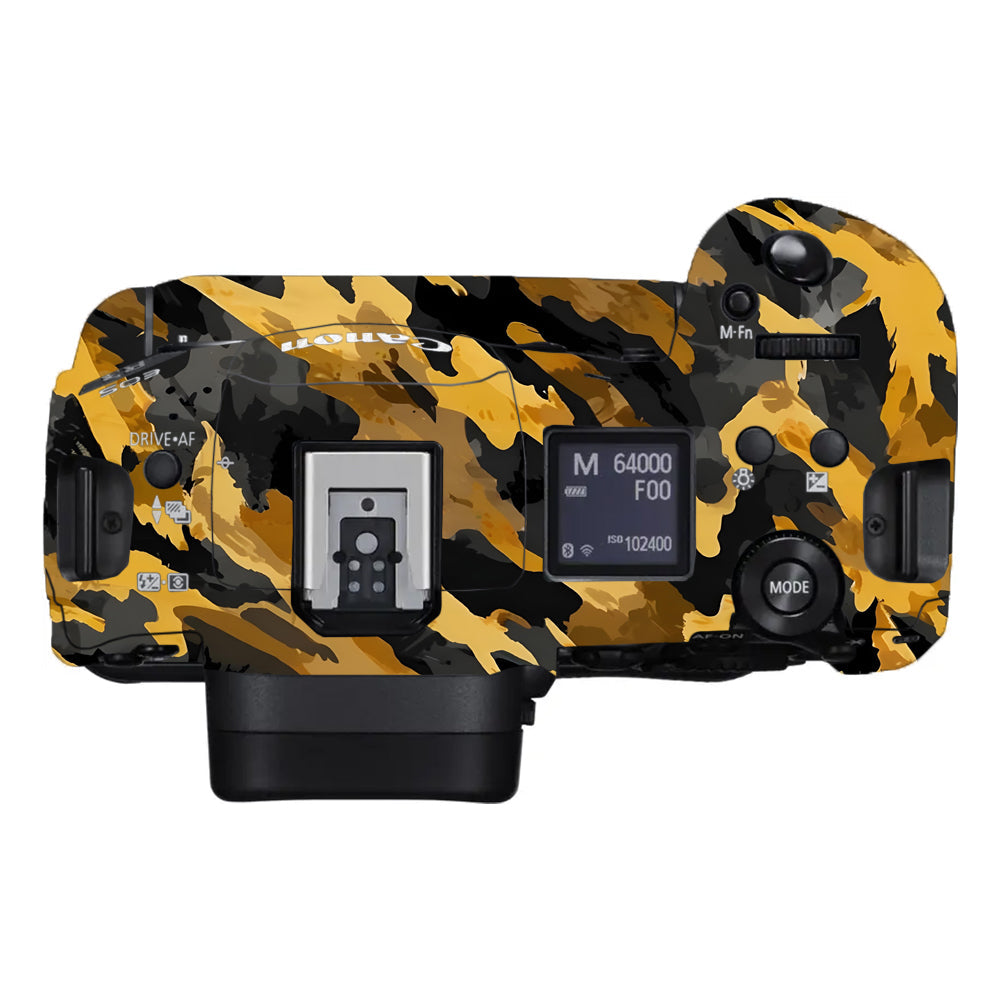 Camo Tiger Blend Canon EOS R3 Camera Skins