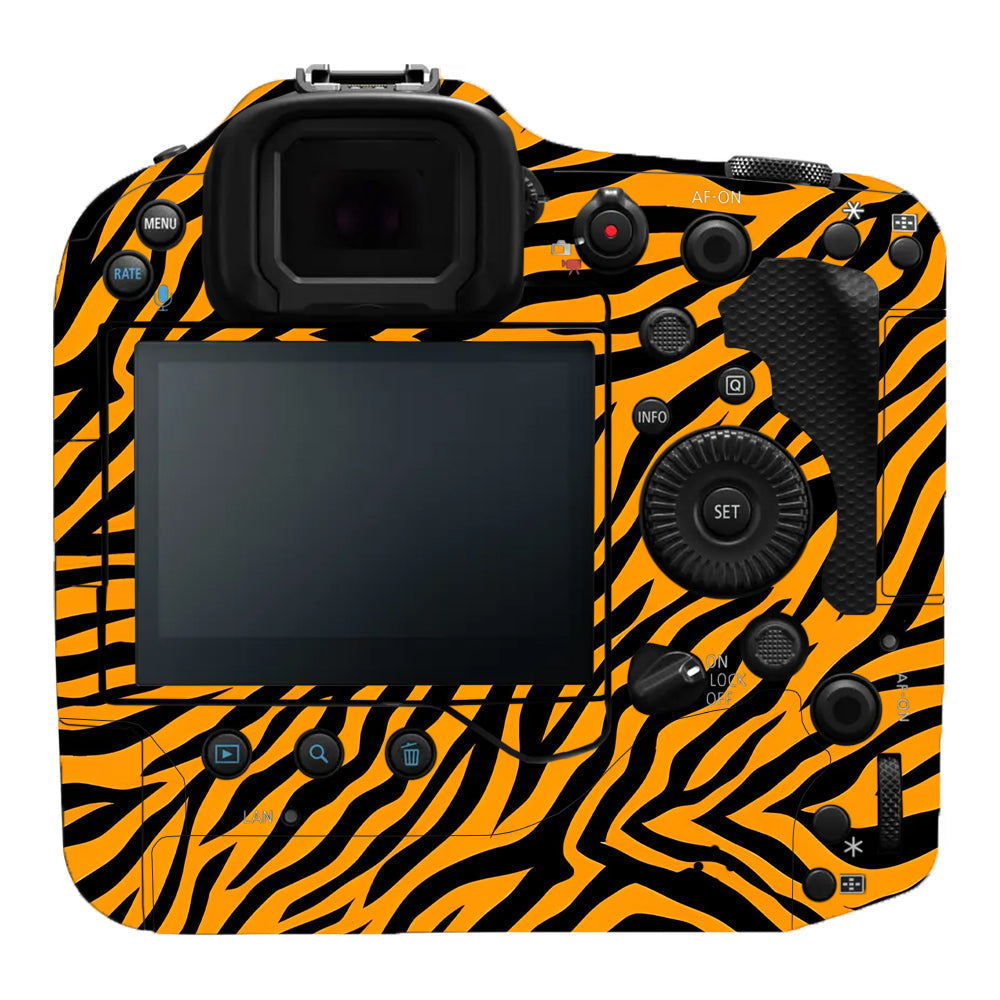 Zebra Gold Pattern Canon EOS R3 Camera Skins