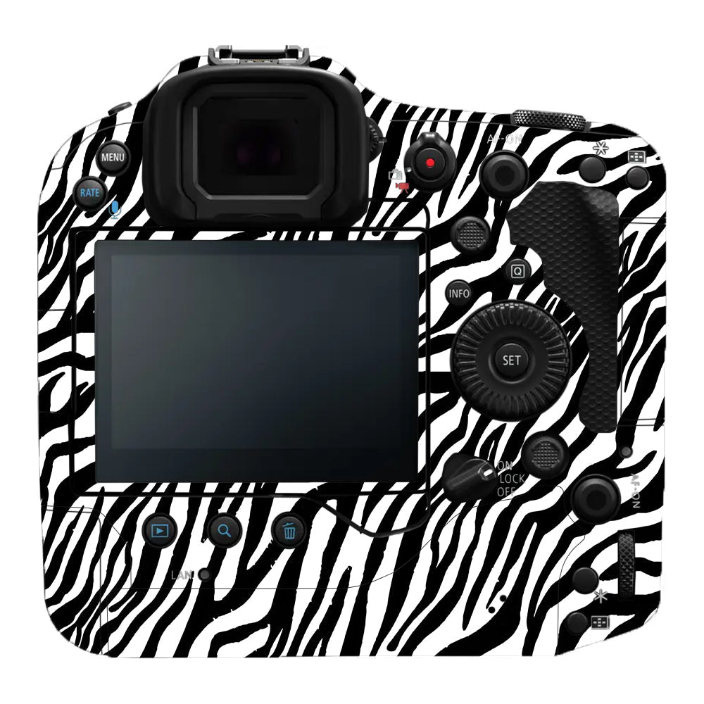 Classic Zebra Stripes Canon EOS R3 Camera Skins