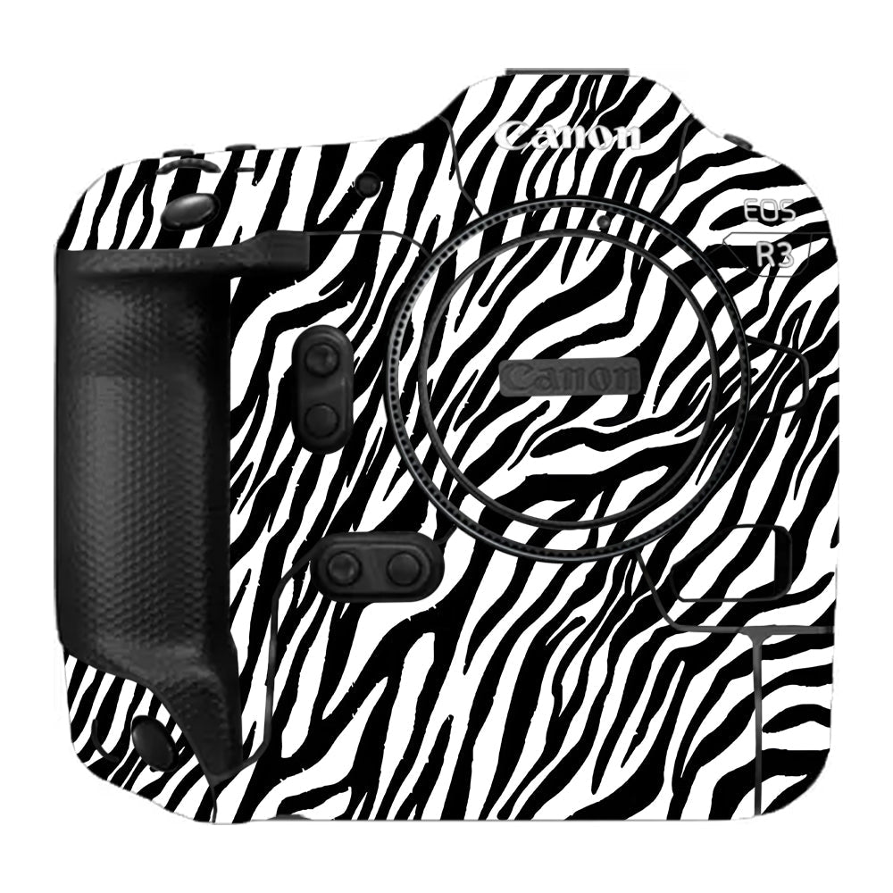 Classic Zebra Stripes Canon EOS R3 Camera Skins