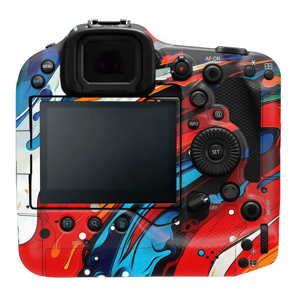 Fire & Ice Flow Canon EOS R3 Camera Skin