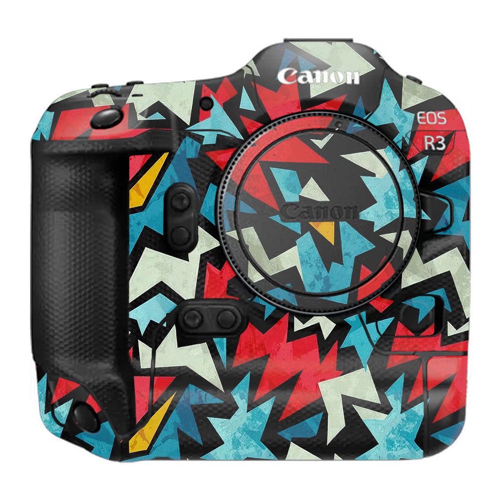Pop Art Lightning Canon EOS R3 Camera Skin