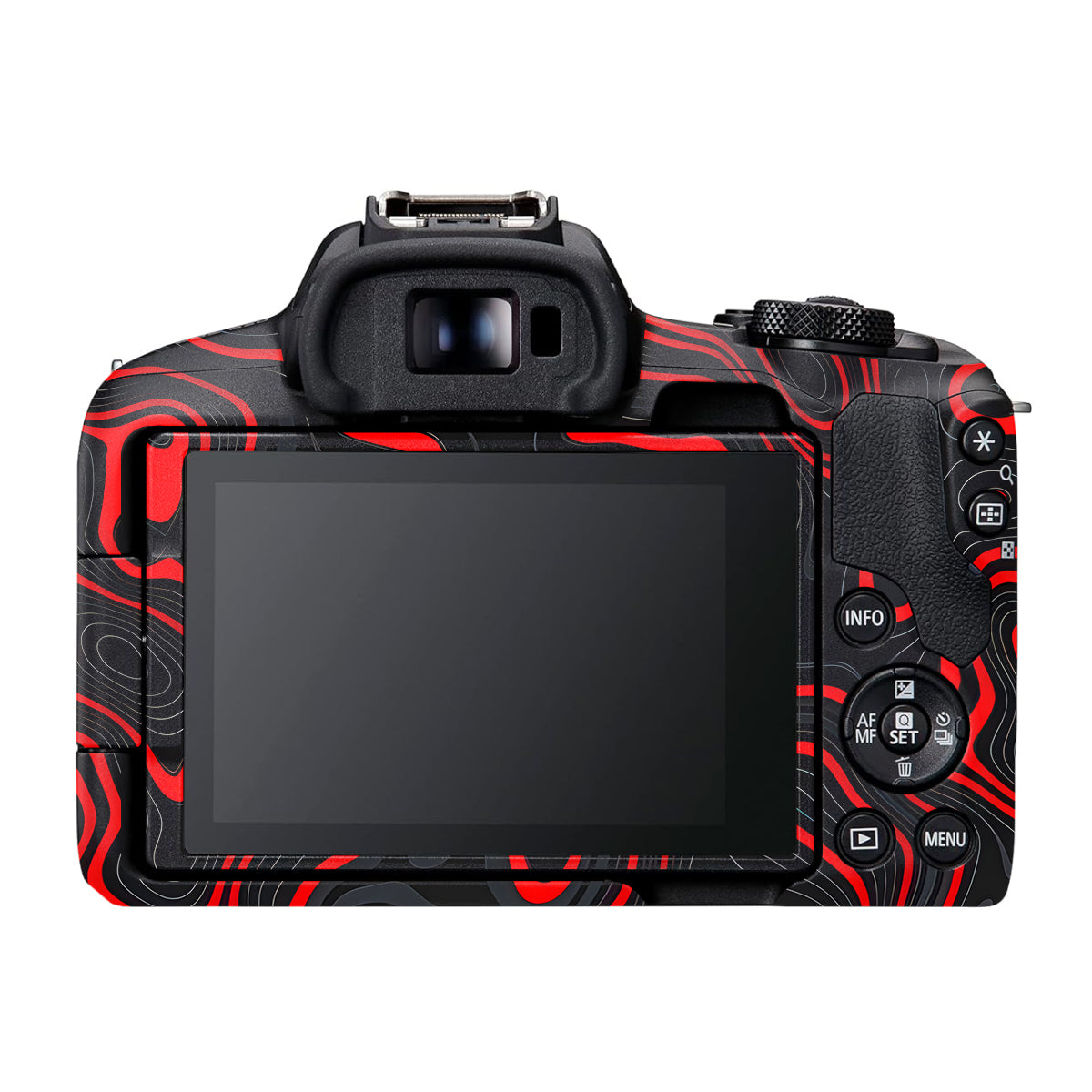Crimson Waves Canon EOS R50 Camera Skin