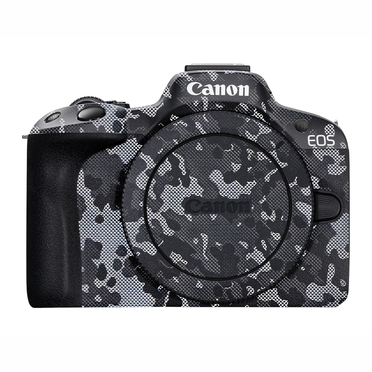Stealth Grey Camo Canon EOS R50 Camera Skin
