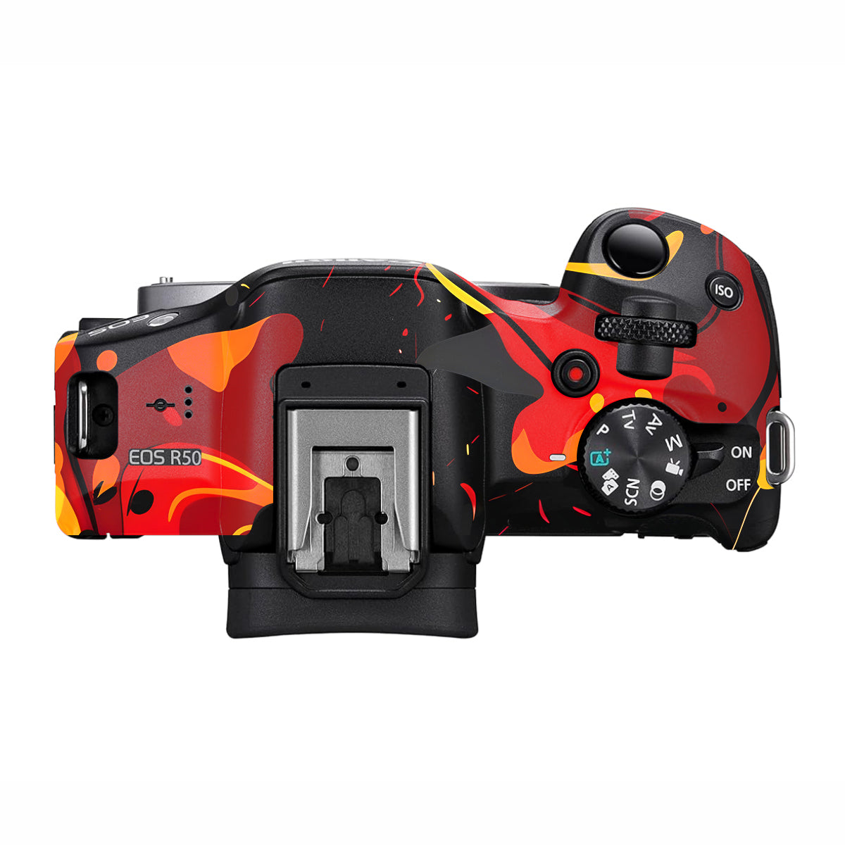 Lava Burst Canon EOS R50 Camera Skin
