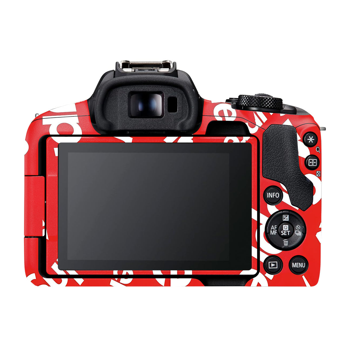 Supreme Red Canon EOS R50 Camera Skin