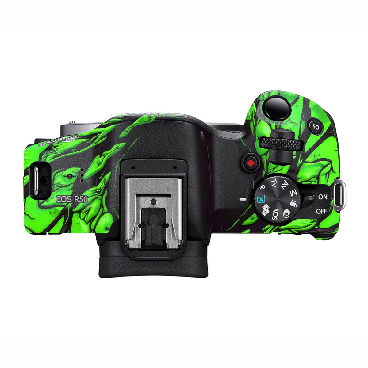 Venom Green Canon EOS R50 Camera Skin