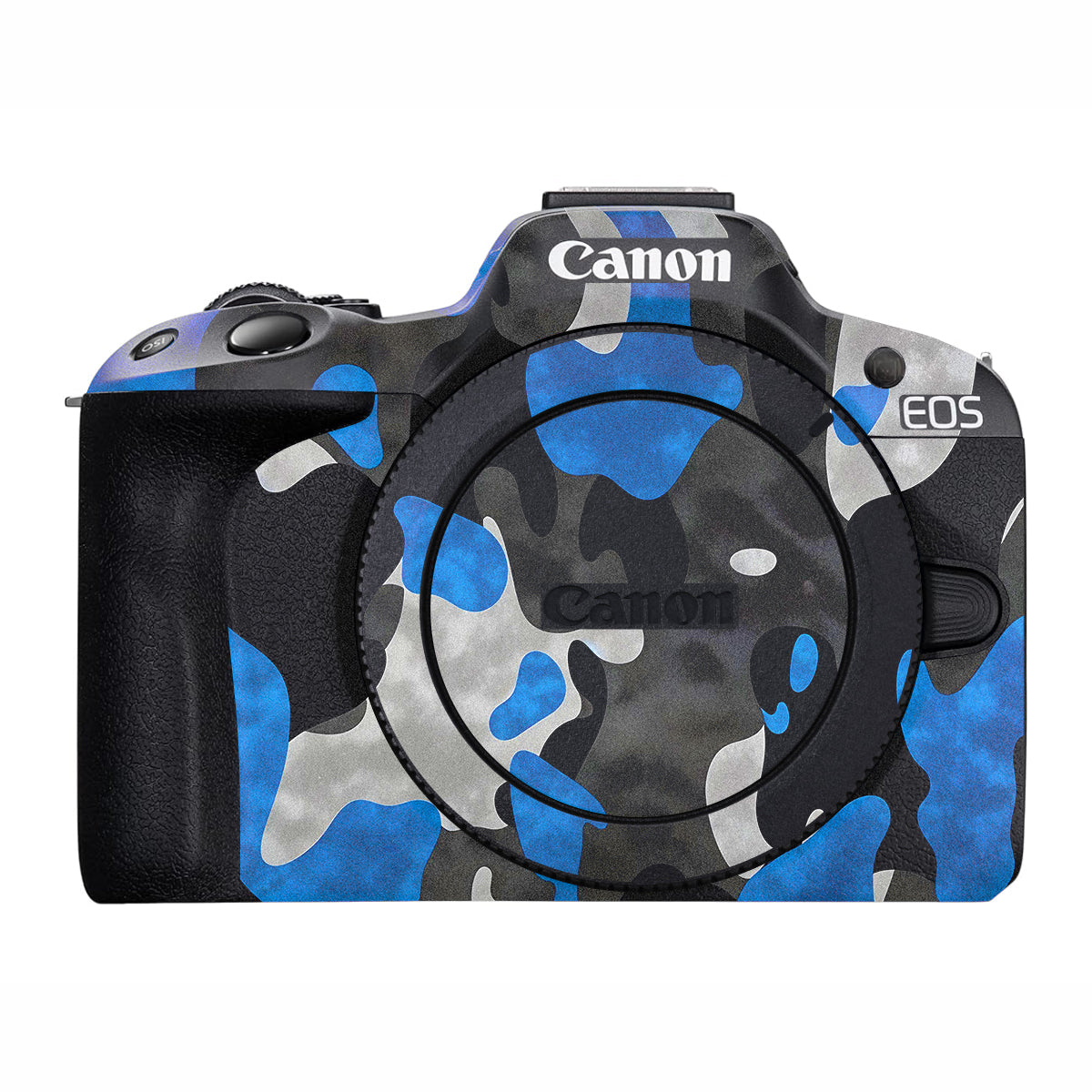 Blue Grey Camo Canon EOS R50 Camera Skin