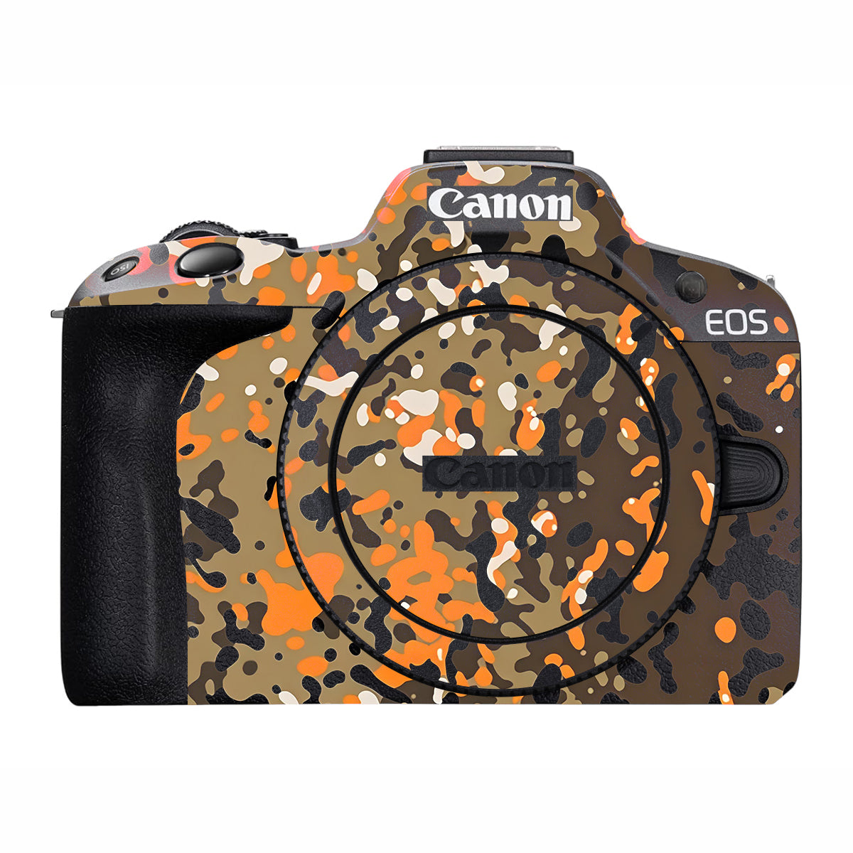 Orange Brown Spot Canon EOS R50 Camera Skin