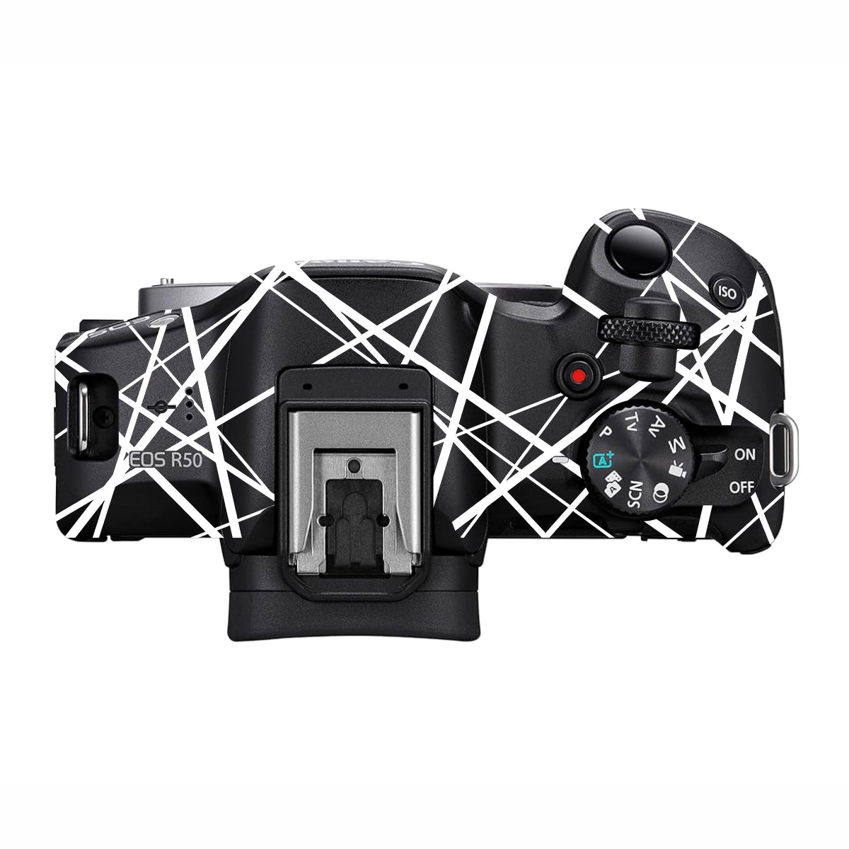 Mono Grid Canon EOS R50 Camera Skin