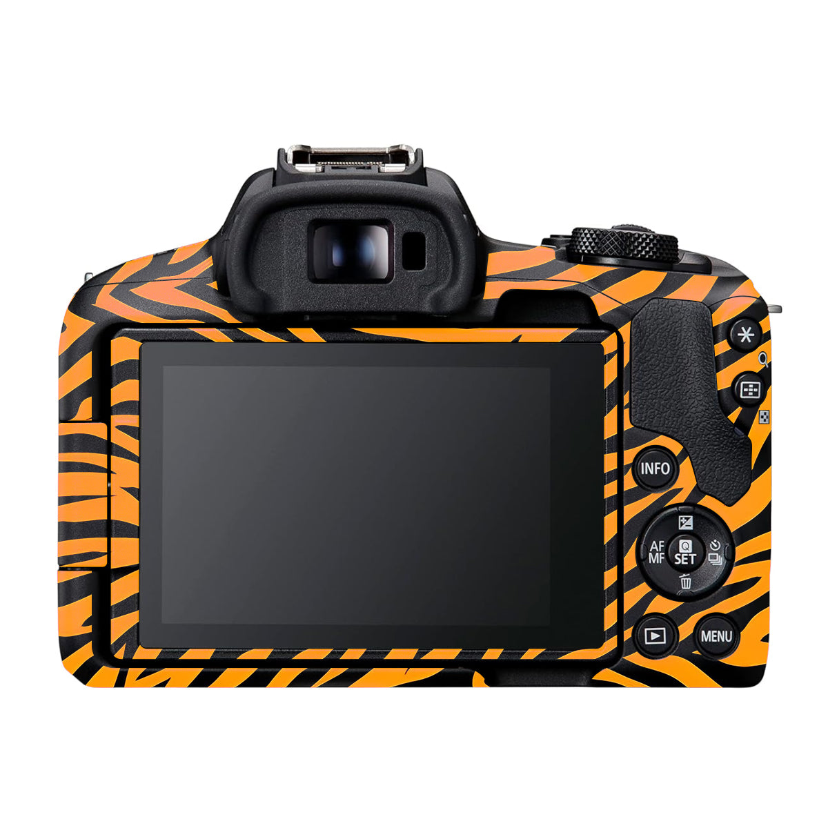 Zebra Gold Pattern Canon EOS R50 Camera Skin