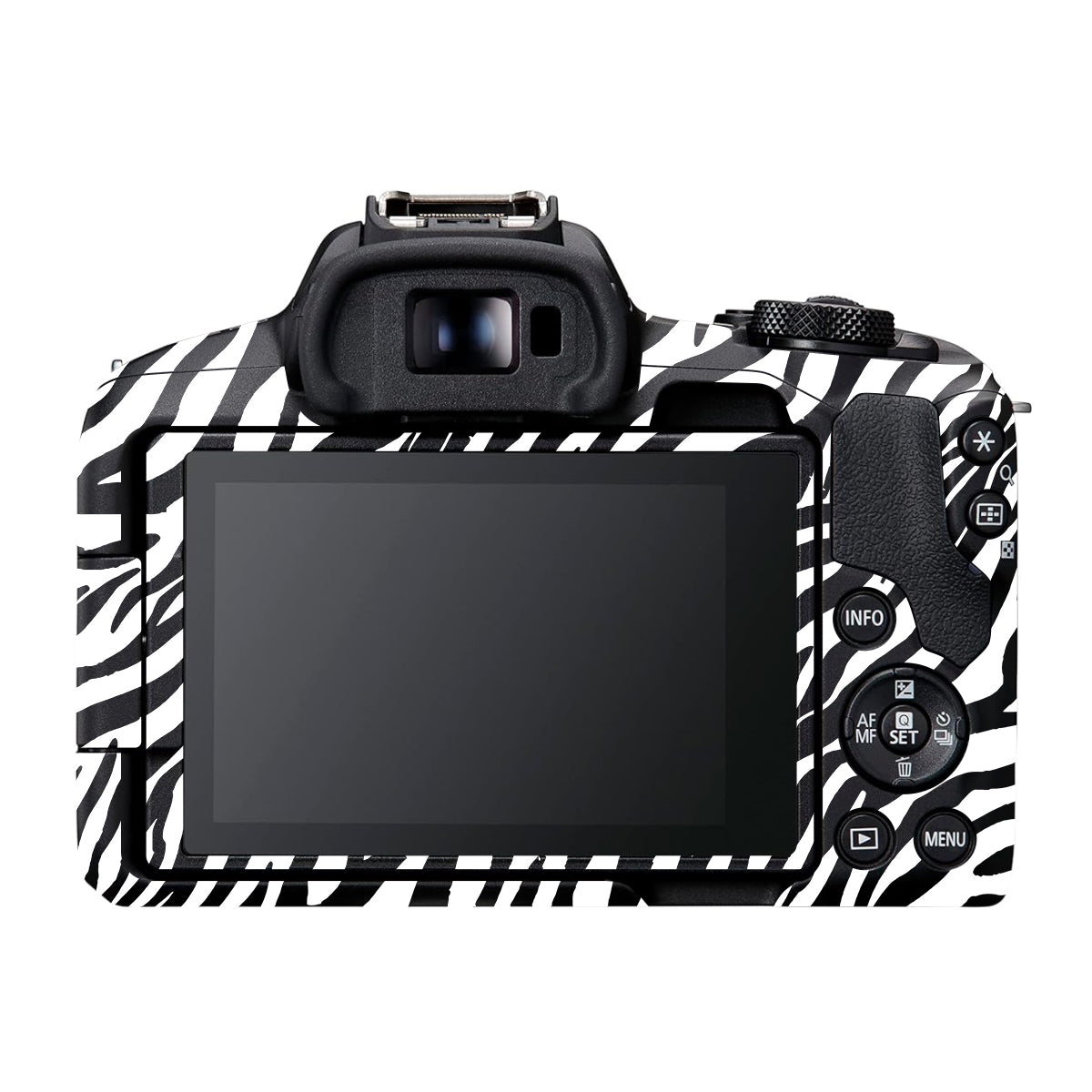 Classic Zebra Stripes Canon EOS R50 Camera Skin