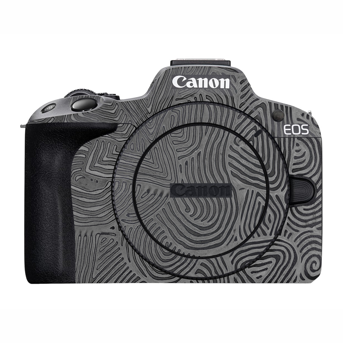 Monochrome Line Maze Canon EOS R50 Camera Skin