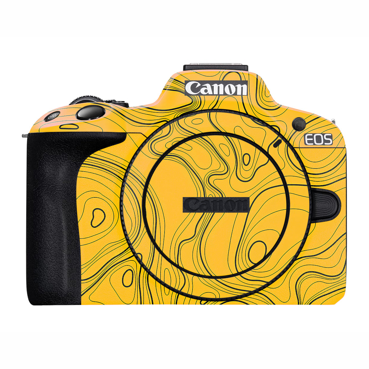 Topographic Map Pattern Canon EOS R50 Camera Skin
