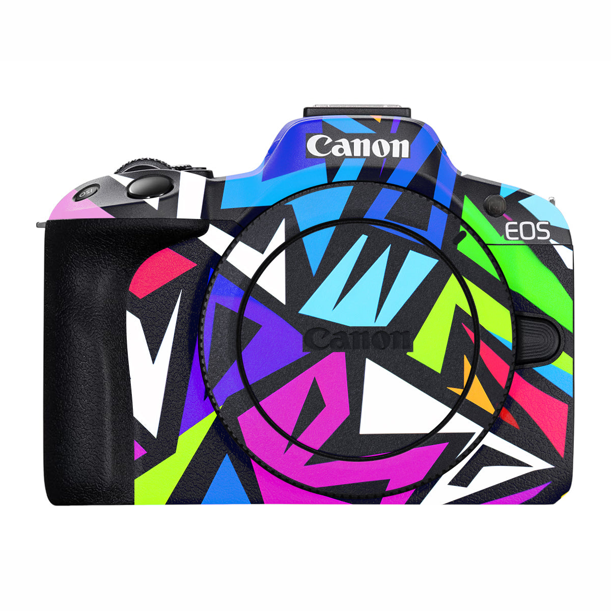 Bold Geometric Pop Canon EOS R50 Camera Skin