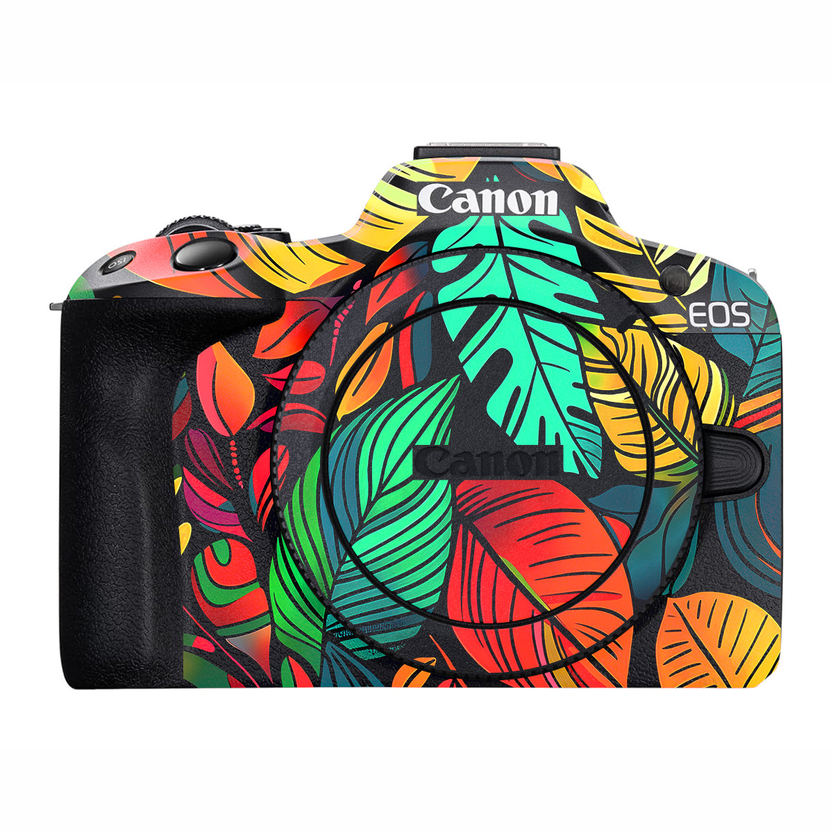 Tropical Jungle Leaves Canon EOS R50 Camera Skin