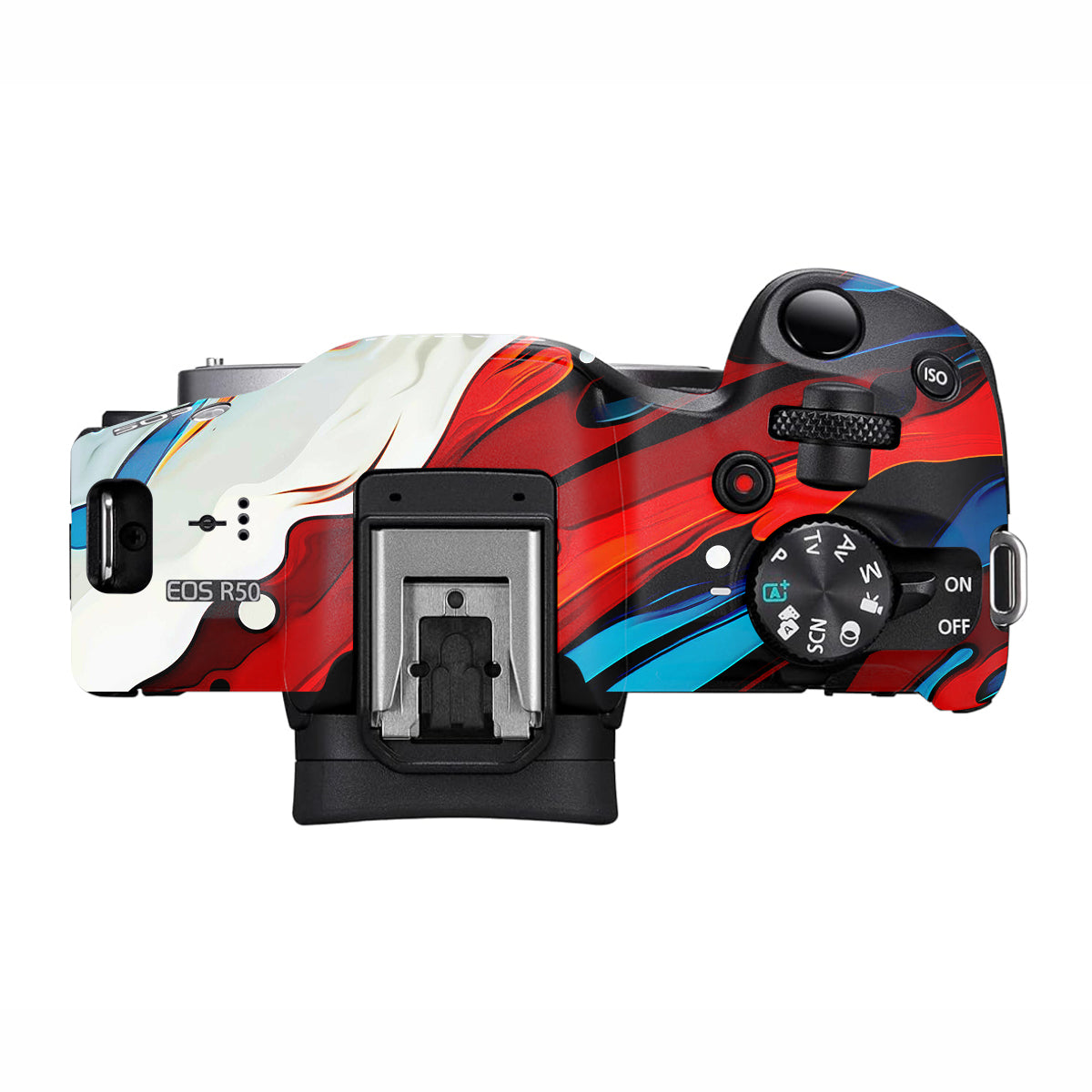 Fire & Ice Flow Canon EOS R50 Camera Skin