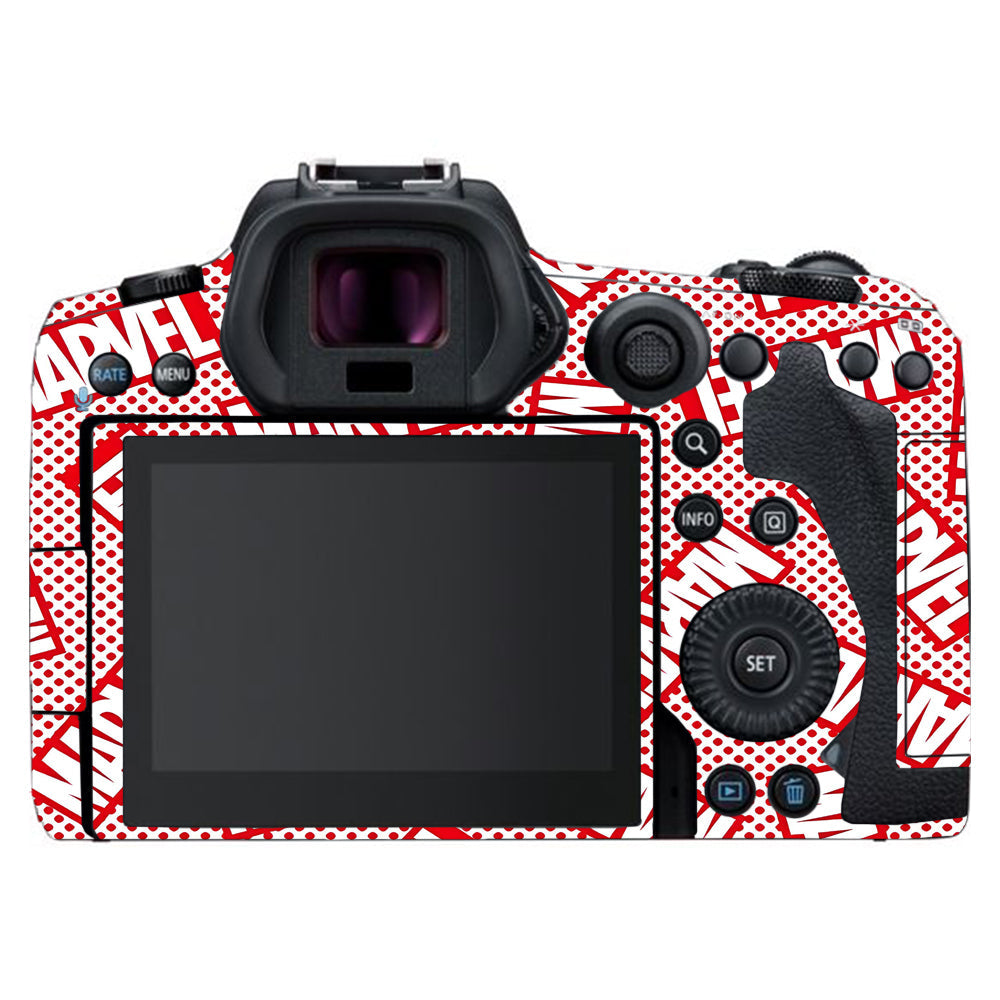 Marvel Comics Canon EOS R5 Camera Skins