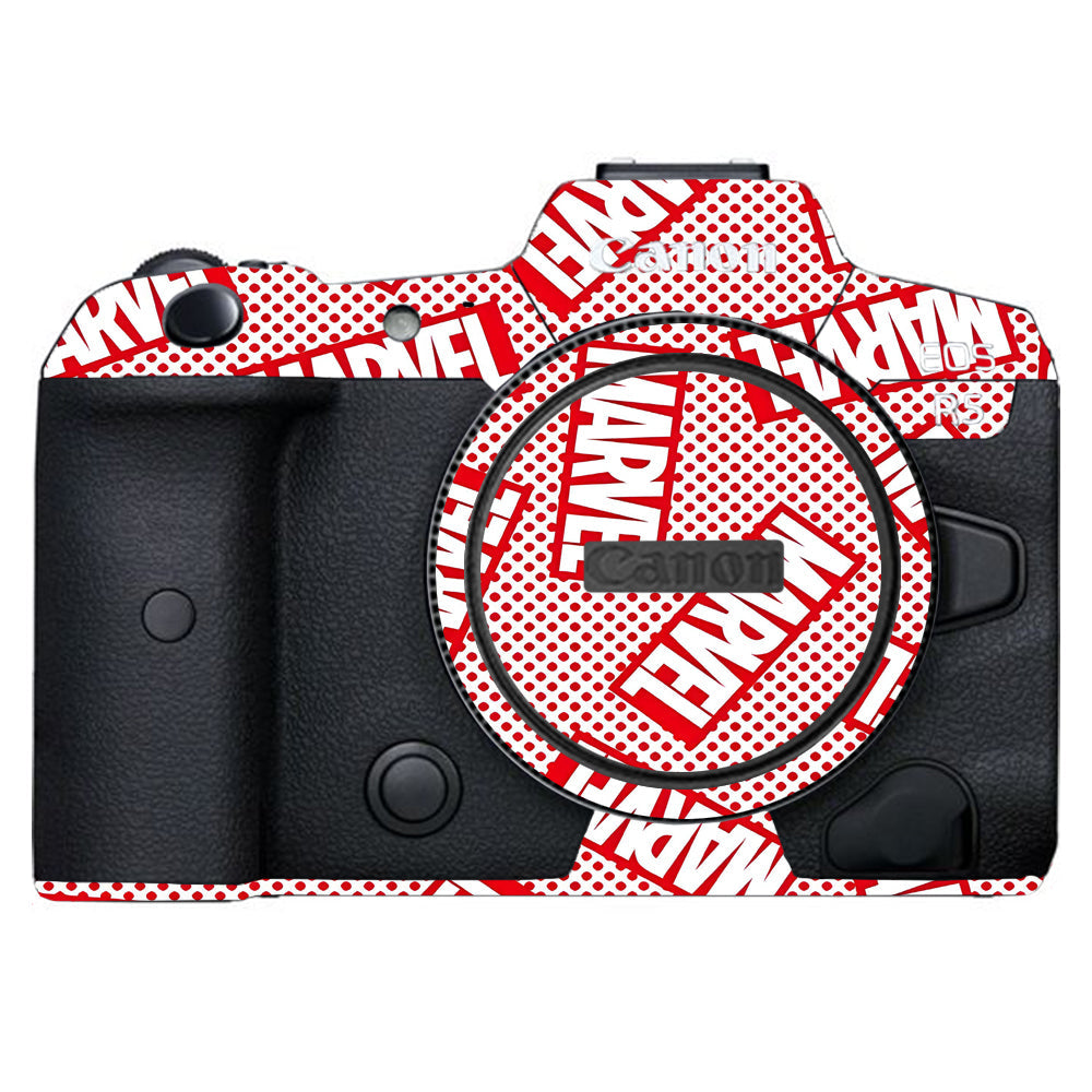 Marvel Comics Canon EOS R5 Camera Skins