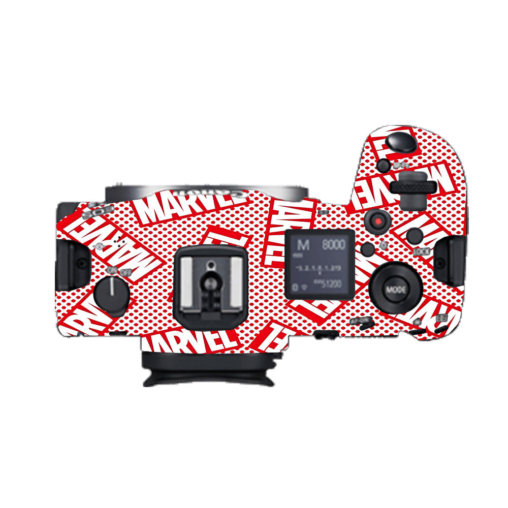 Marvel Comics Canon EOS R5 Camera Skins