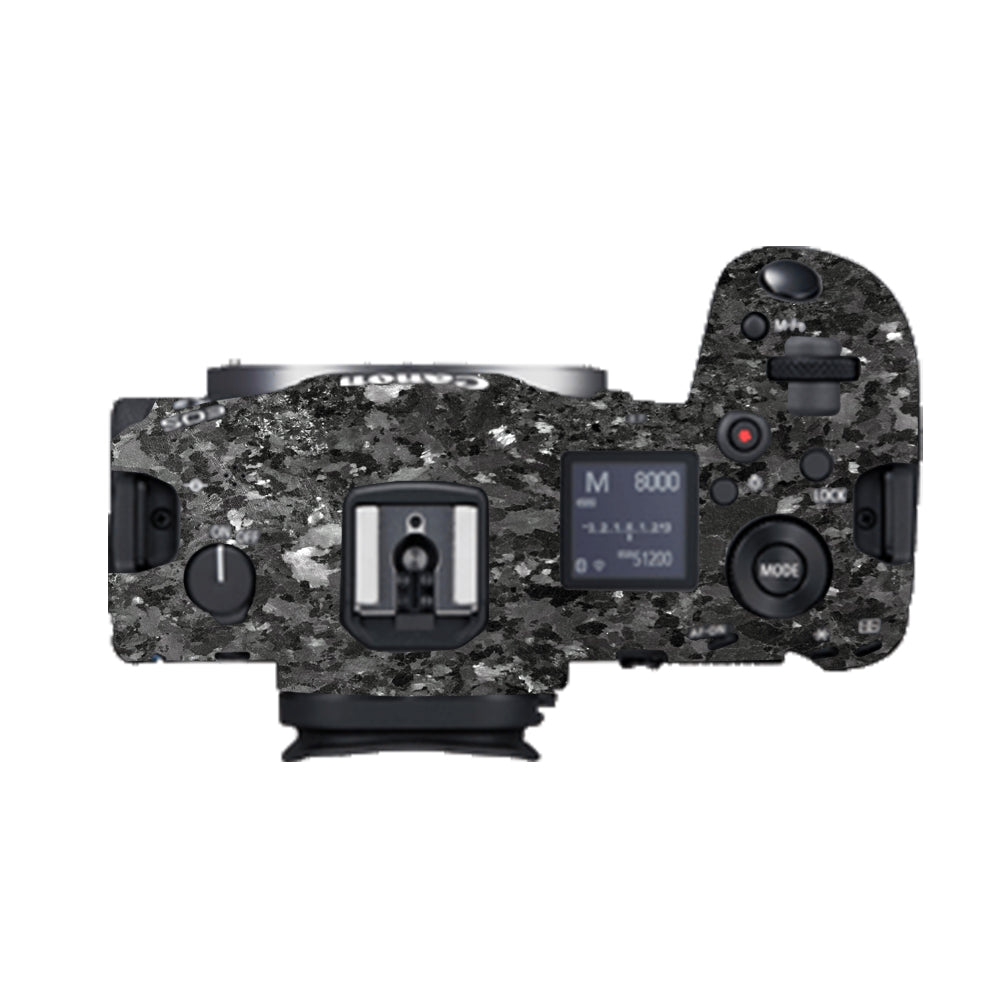 Black Granite Canon EOS R5 Camera Skins