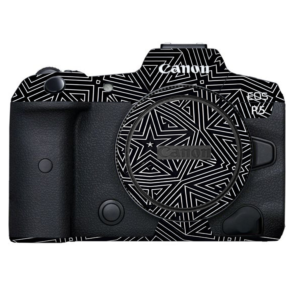Geometric Pattern Canon EOS R5 Camera Skins