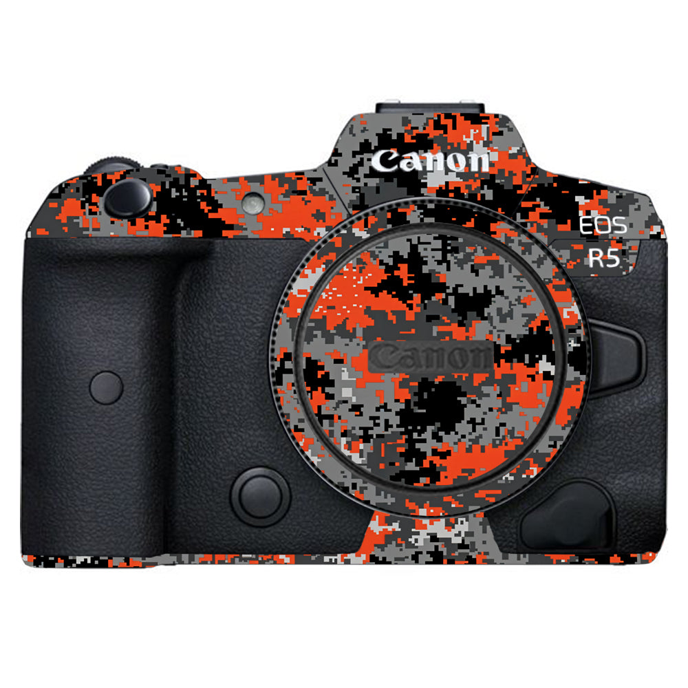 Inferno Pixel Canon EOS R5 Camera Skins