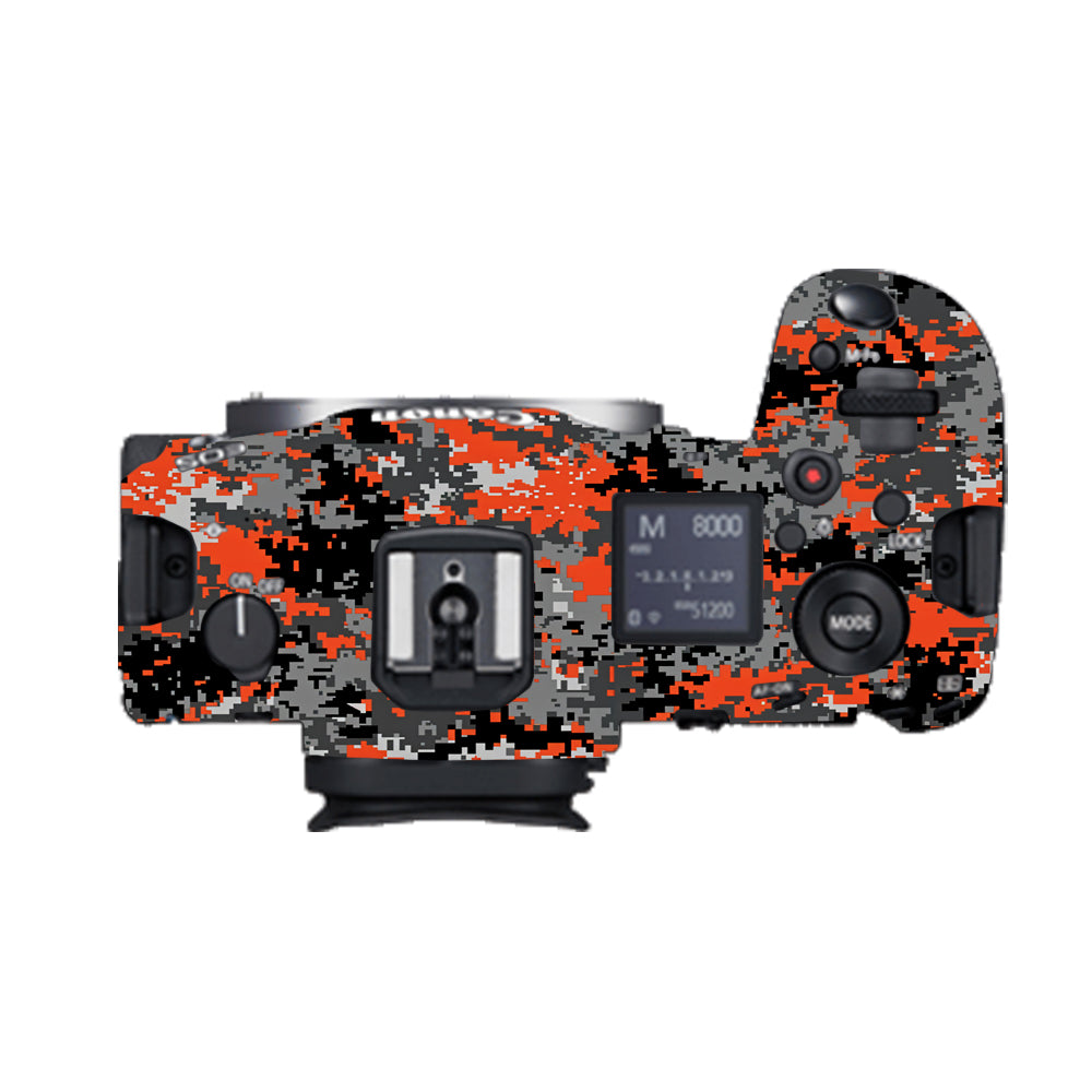 Inferno Pixel Canon EOS R5 Camera Skins