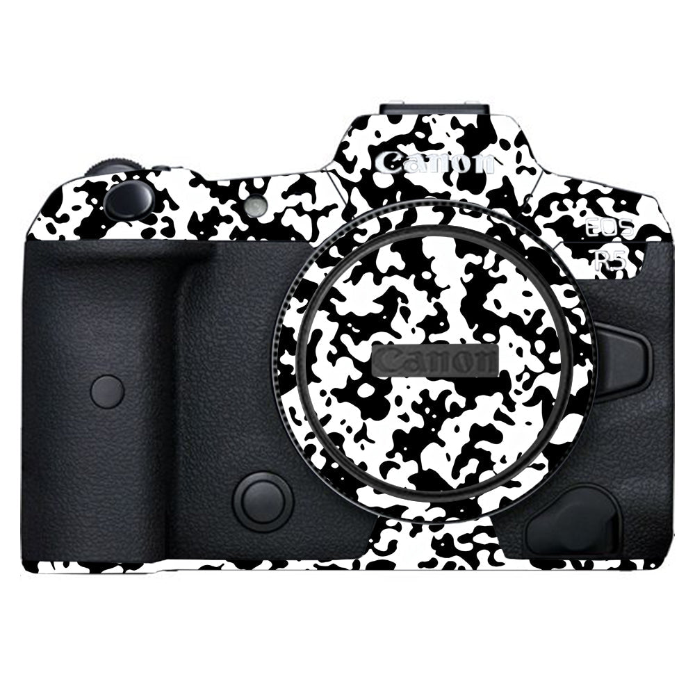 Snow Camo Canon EOS R5 Camera Skins