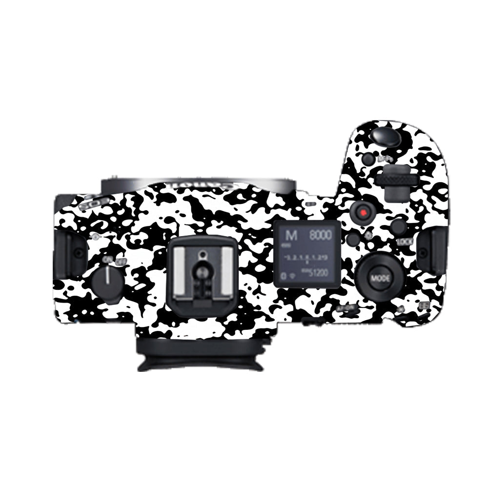 Snow Camo Canon EOS R5 Camera Skins