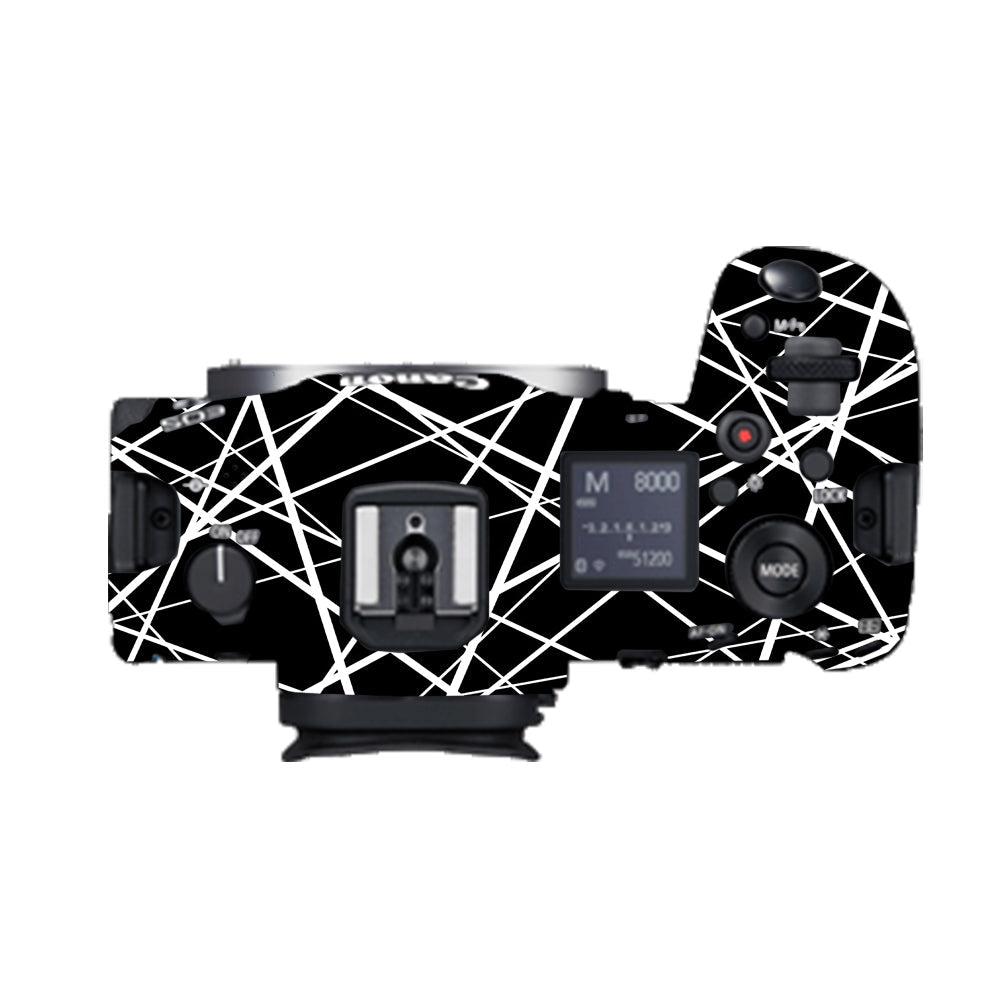 Mono Grid Canon EOS R5 Camera Skins