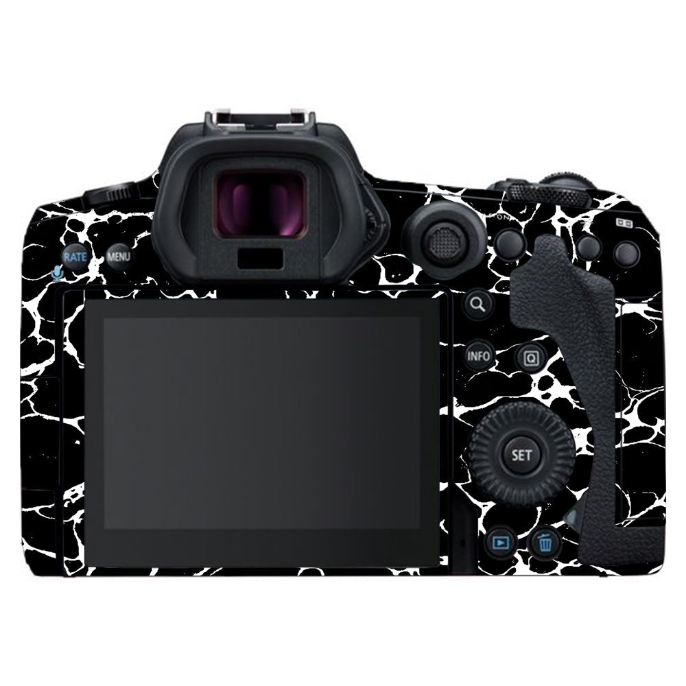 White Web Canon EOS R5 Camera Skins