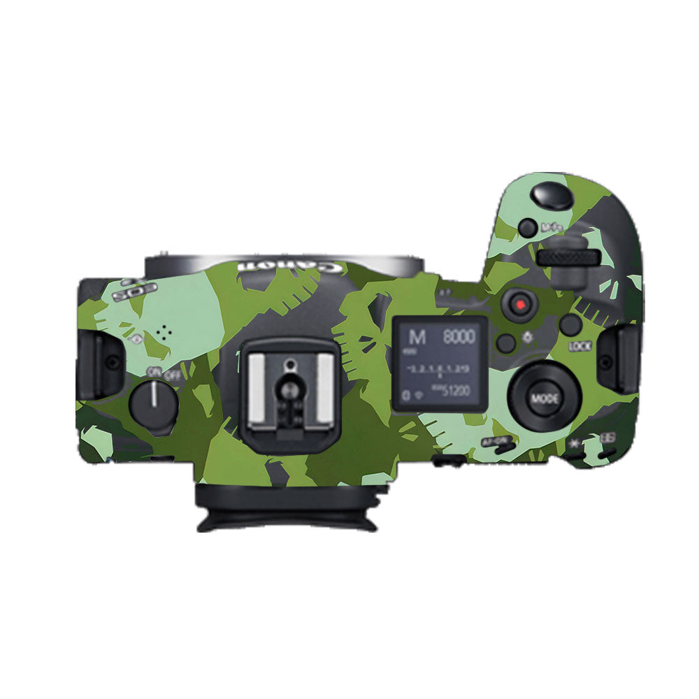 Tropic Camo Canon EOS R5 Camera Skins