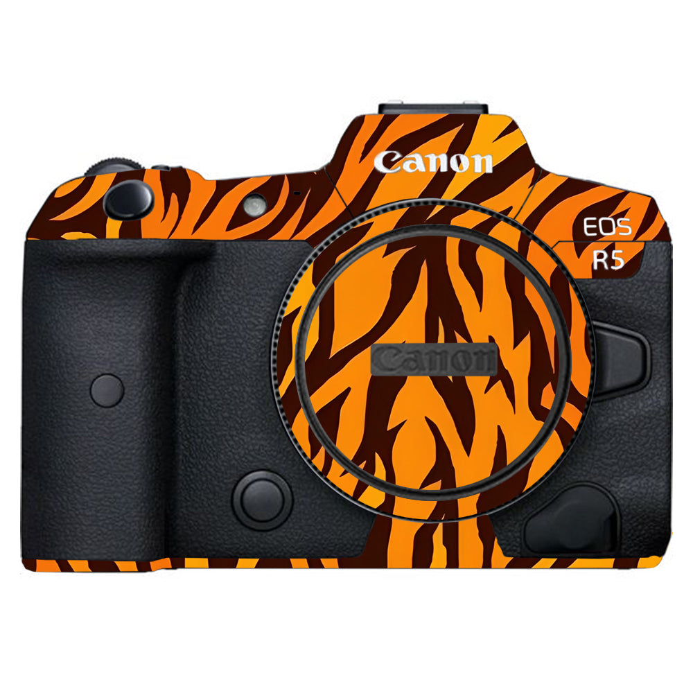Wild Tiger Stripes Canon EOS R5 Camera Skins