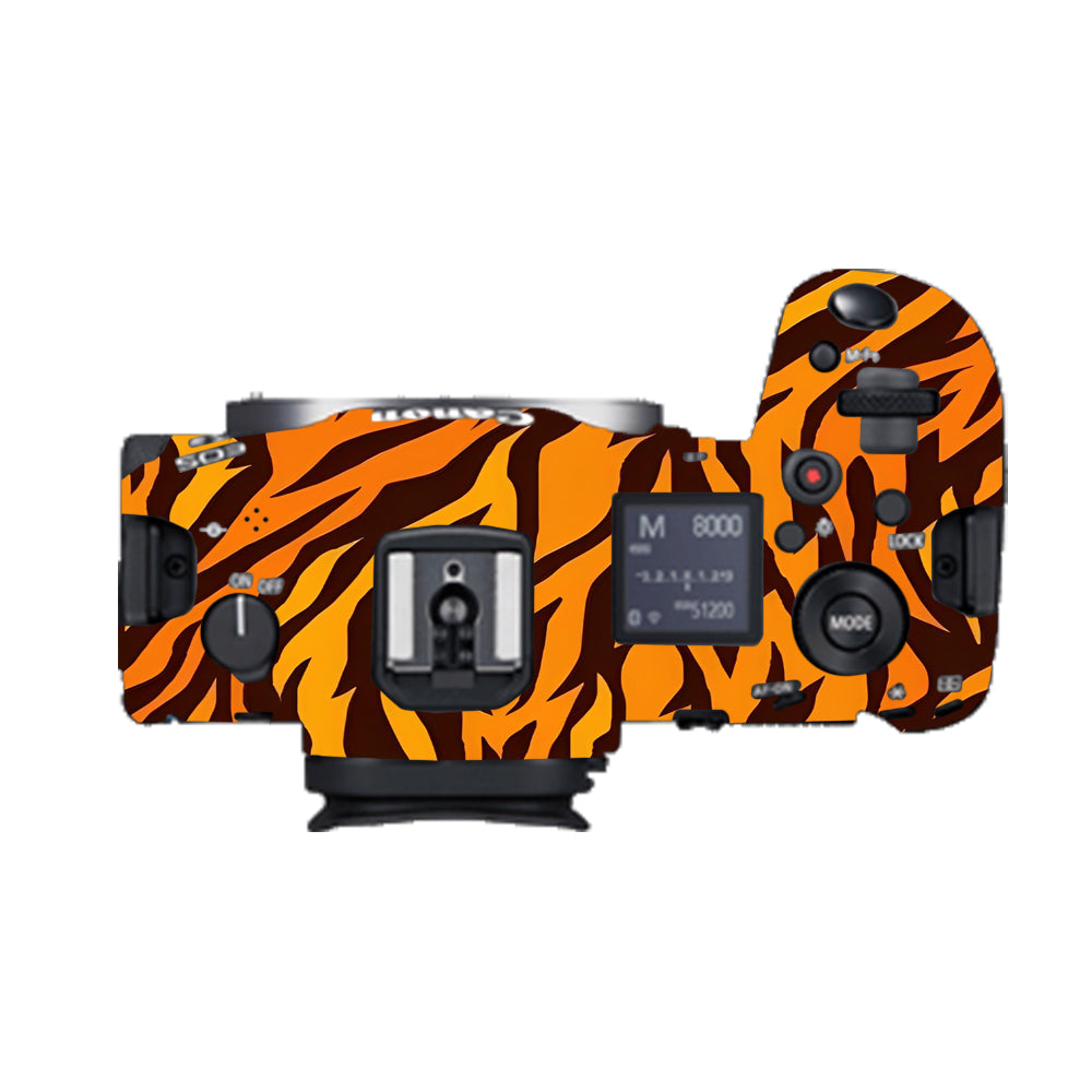 Wild Tiger Stripes Canon EOS R5 Camera Skins