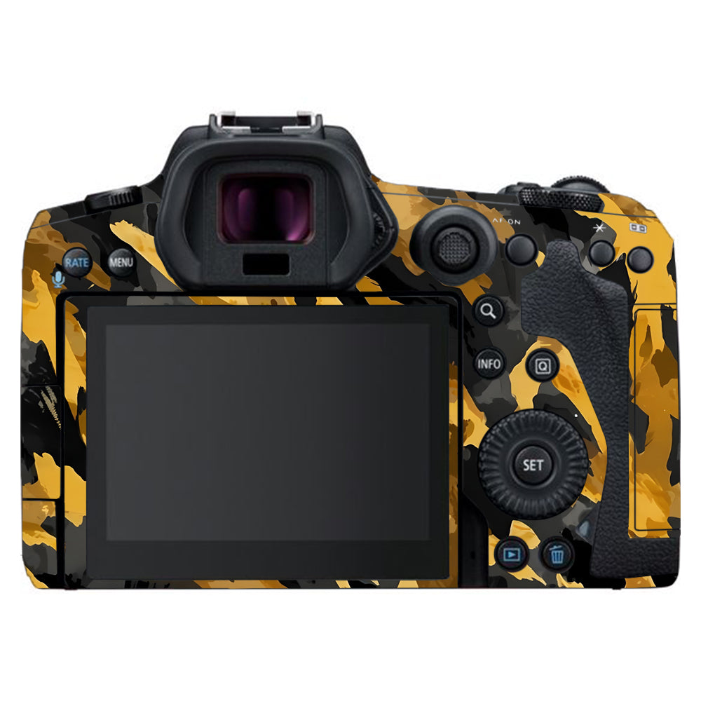 Camo Tiger Blend Canon EOS R5 Camera Skins