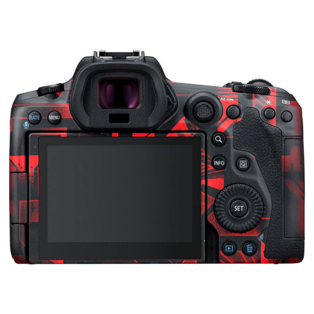 Cyber Maze Circuit Canon EOS R5 Camera Skin