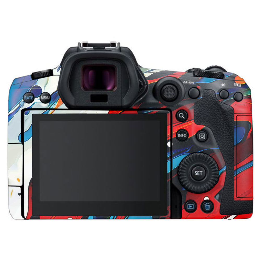Fire & Ice Flow Canon EOS R5 Camera Skin