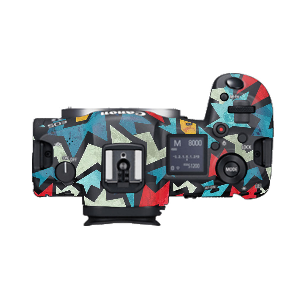 Pop Art Lightning Canon EOS R5 Camera Skin