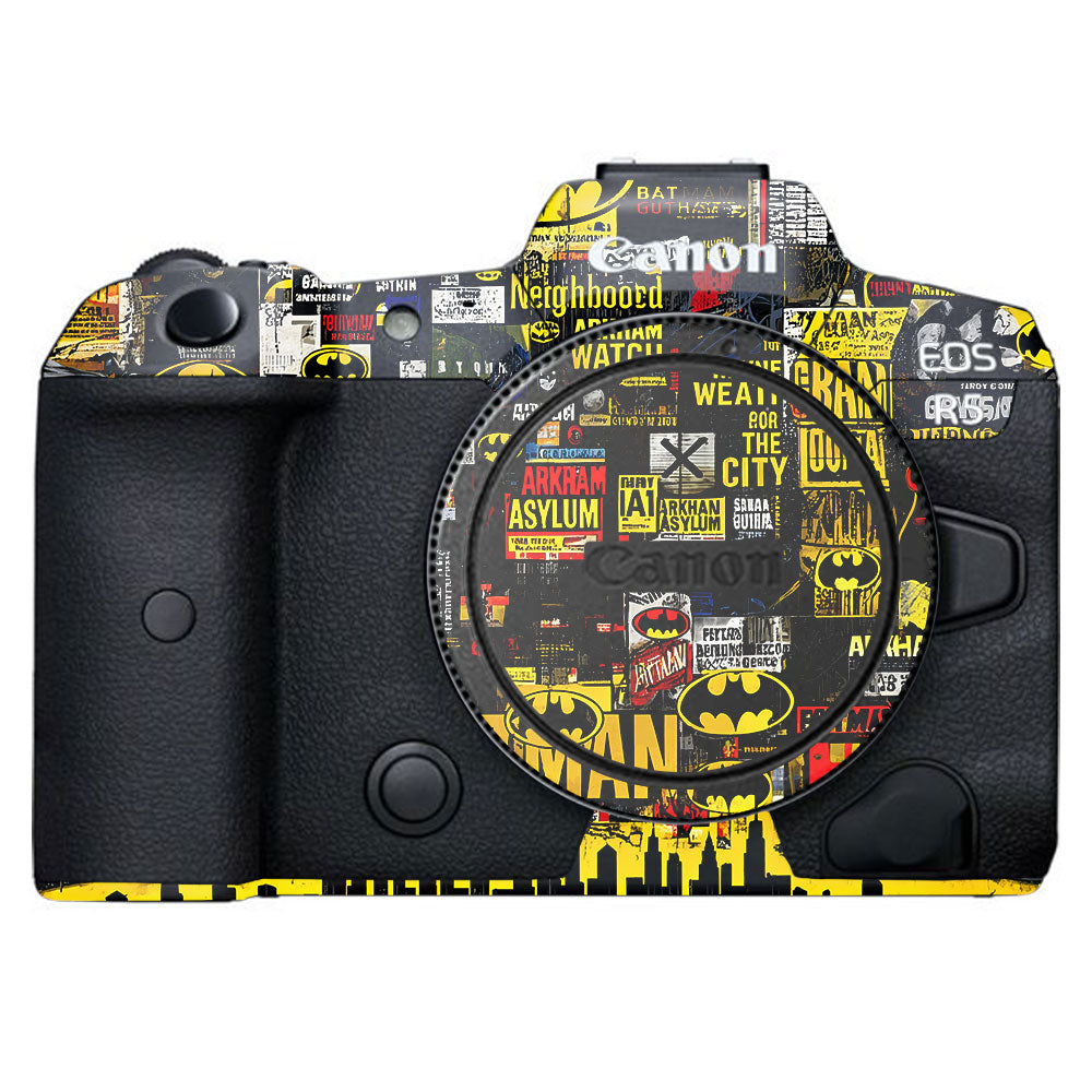 Batman Collage Canon EOS R5 Camera Skin