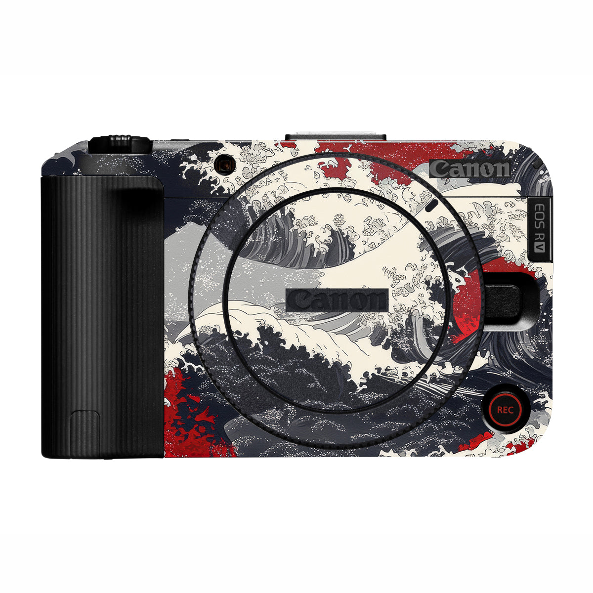 Abstract Waves Canon EOS R50V Camera Skin