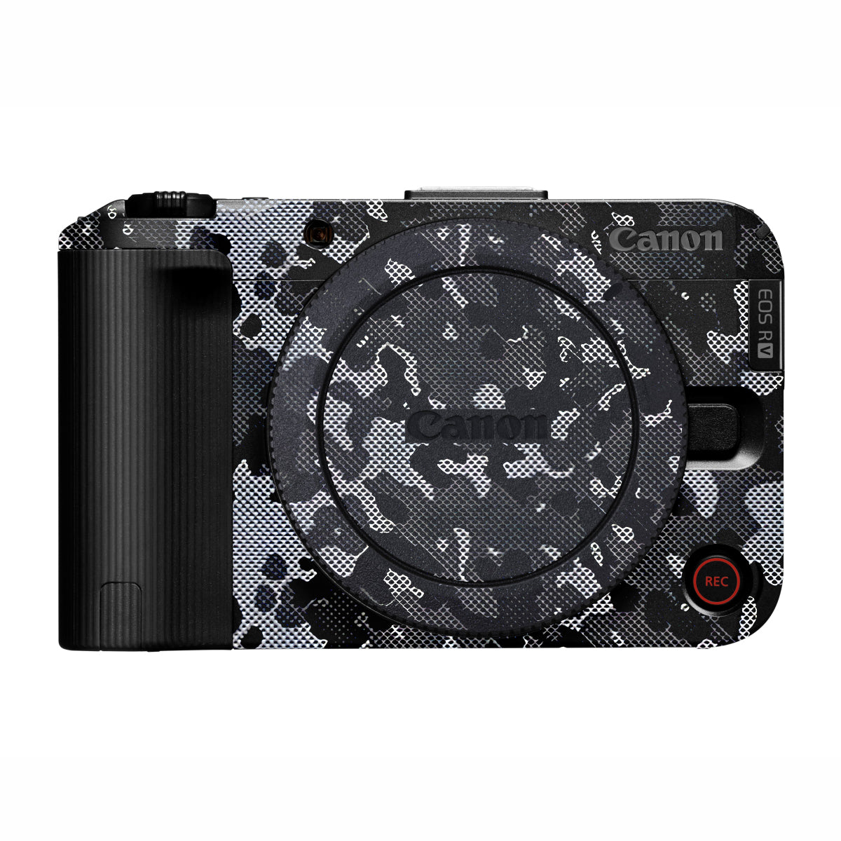 Stealth Grey Camo Canon EOS R50V Camera Skin