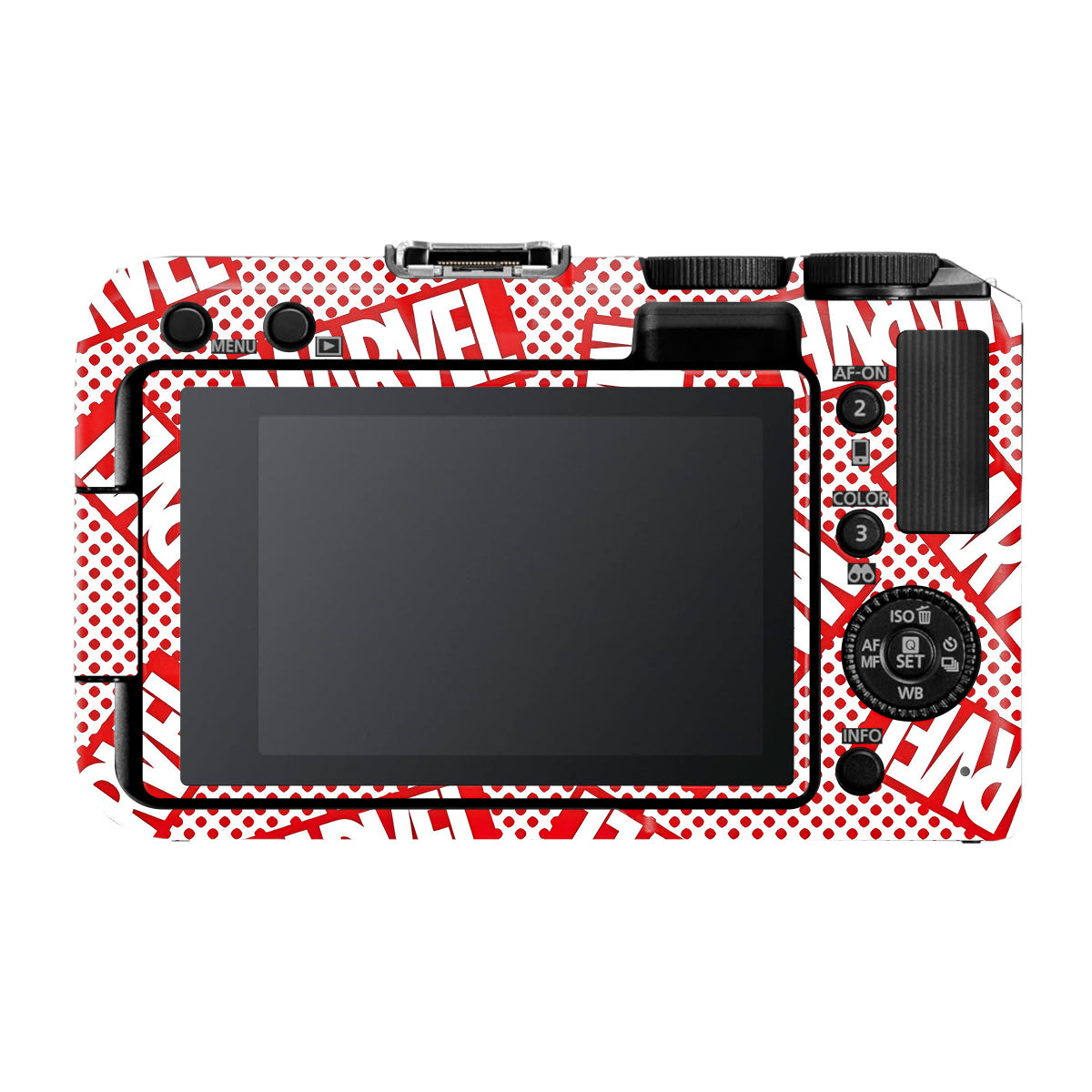 Marvel Comics Canon EOS R50V Camera Skin