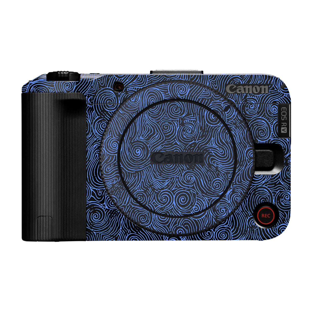 Blue Spirals Canon EOS R50V Camera Skin