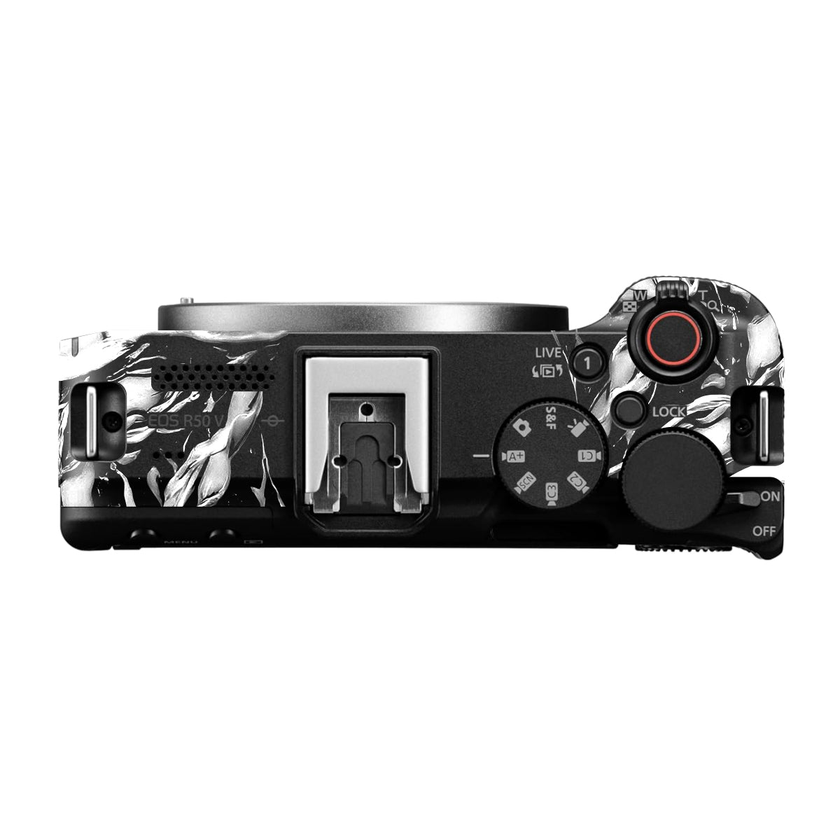 Venom Black Canon EOS R50V Camera Skin